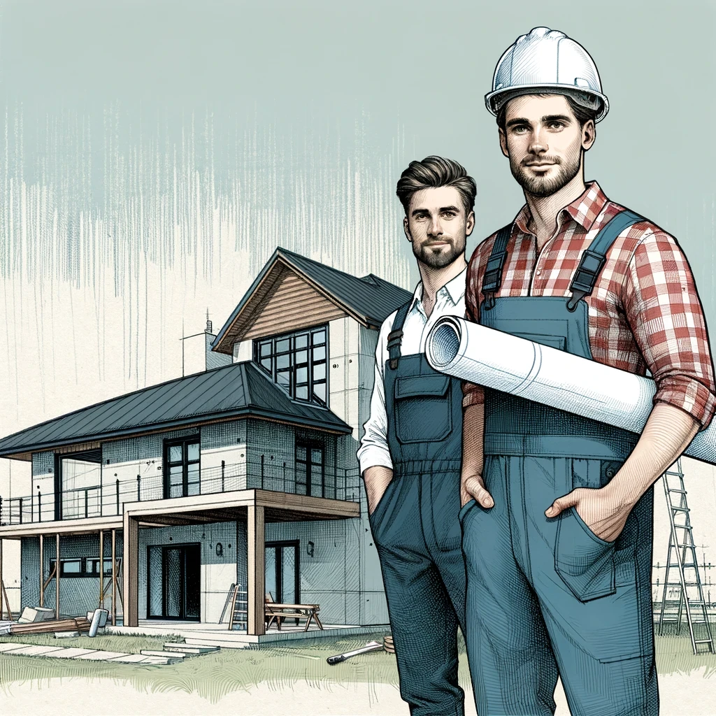 Maître d'ouvrage Maître d'ouvrage content et satisfait